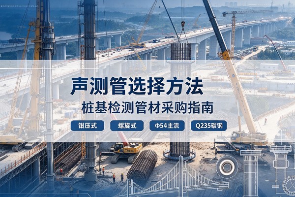新和声测管选型标准