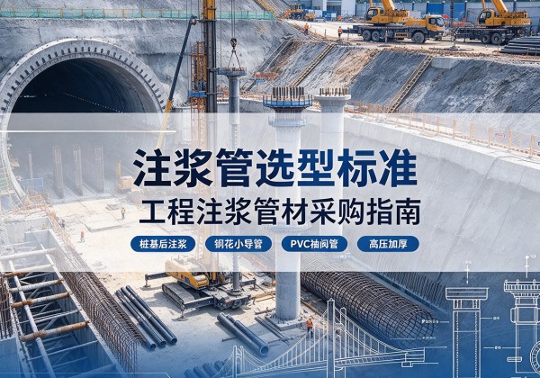 新和注浆管选型标准